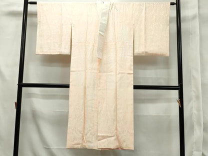 平和屋着物■長襦袢　袷　舞花地紋　暈し染め　正絹　逸品　CAAM6448gh