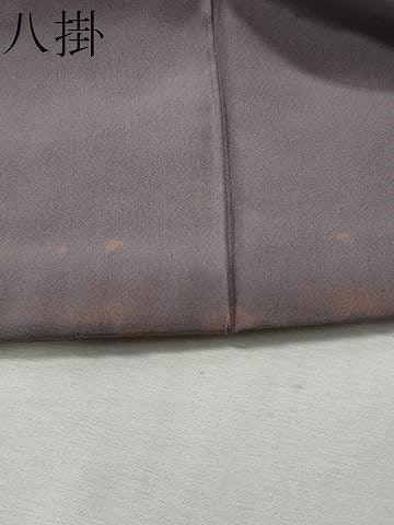 平和屋着物●上質な紬　総絞り　漢方染　正絹　逸品　CAAM6653gh