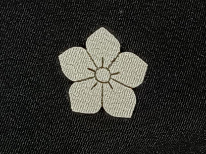 平和屋着物■豪華黒留袖 几帳花車文 金彩 正絹 逸品 CAAN7321kb