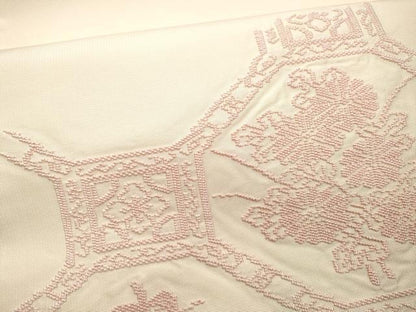 平和屋着物■太鼓柄袋帯 総刺繍 吉祥花文 正絹 逸品 CAAO0946ch
