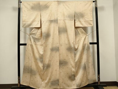 平和屋着物■上質な小紋　舞楓文　暈し染め　金彩　正絹　逸品　CAAO1759ou