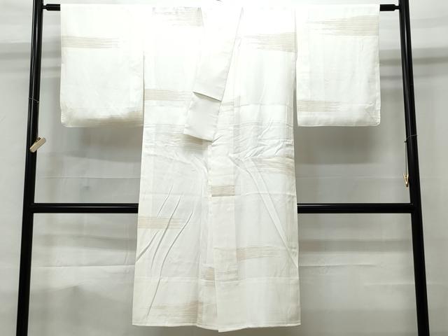 平和屋着物■長襦袢　無双仕立て　霞文　正絹　逸品　CAAO4626vf