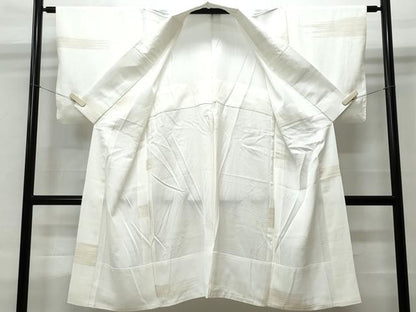 平和屋着物■長襦袢　無双仕立て　霞文　正絹　逸品　CAAO4626vf