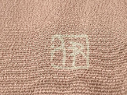 平和屋着物■上質な小紋　手描き　吉祥文　正絹　逸品　CAAO9299yk