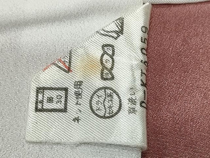 平和屋着物■上質な小紋　手描き　吉祥文　正絹　逸品　CAAO9299yk