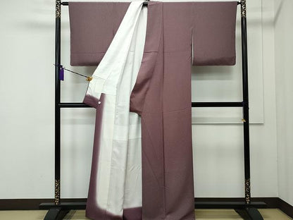 平和屋着物■上質な小紋　霰文　正絹　逸品　CAAO9345yk