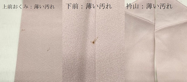 平和屋着物■色留訪問着　葡萄蔦の葉文　金彩　正絹　逸品　CAAP0638in