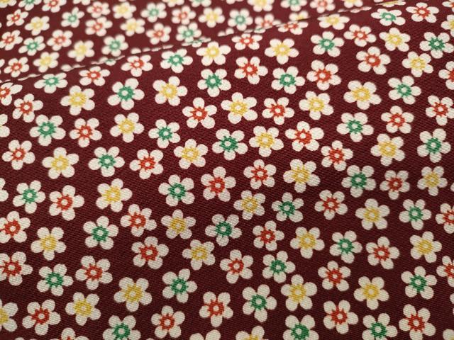平和屋着物▽上質な小紋 単衣 小花柄 正絹 逸品 CAAP5523ut
