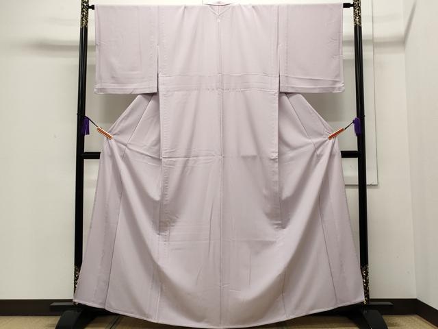 平和屋着物▽色無地　単衣　紅藤色　洗える着物　CAAP5524ut