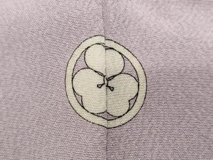 平和屋着物▽色無地　単衣　紅藤色　洗える着物　CAAP5524ut
