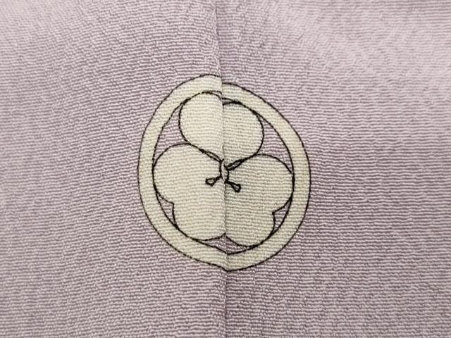 平和屋着物▽色無地　単衣　紅藤色　洗える着物　CAAP5524ut
