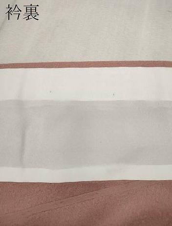 平和屋着物▽色無地 単衣 菱地紋 珊瑚色 洗える着物 CAAP5527ut