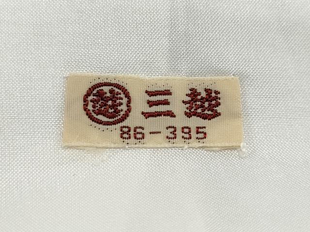 平和屋着物▽小紋 単衣 舞花文 金彩 三越扱い 洗える着物 CAAP5547ut