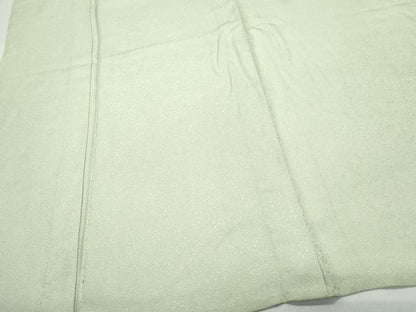 平和屋着物▽江戸小紋 単衣 鮫小紋柄 柳茶色 正絹 逸品 CAAP6373vf