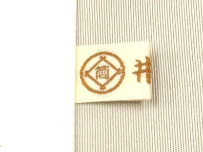 平和屋着物●塩瀬 九寸開き名古屋帯 藤花房 正絹 逸品 CAAP7179hy