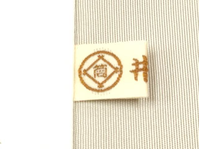 平和屋着物●塩瀬 九寸開き名古屋帯 藤花房 正絹 逸品 CAAP7179hy