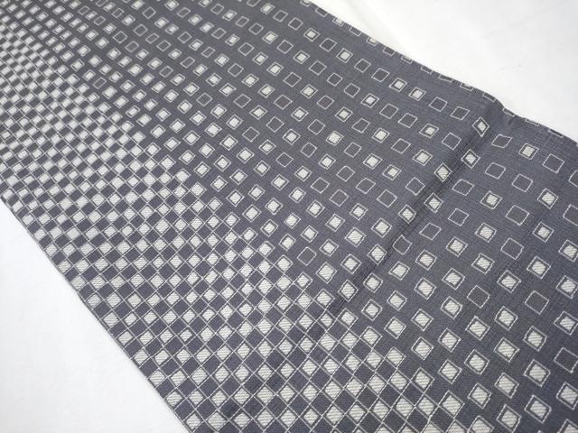 平和屋着物●両面　六通柄袋帯　輪奈織　蔦の葉文　金糸　正絹　逸品　CAAP7182hy