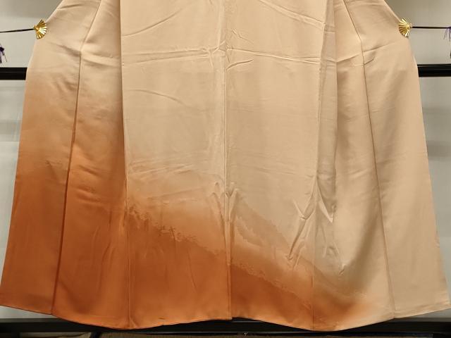 平和屋着物■豪華色留袖 遠山風景地紋 暈し染め 正絹 逸品 CAAP7704oy