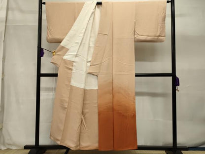 平和屋着物■豪華色留袖 遠山風景地紋 暈し染め 正絹 逸品 CAAP7704oy