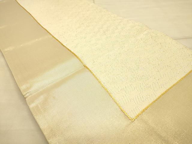 平和屋着物◎六通柄 京袋帯 吉祥文様 金糸 引箔 正絹 逸品 CAAP8036ft