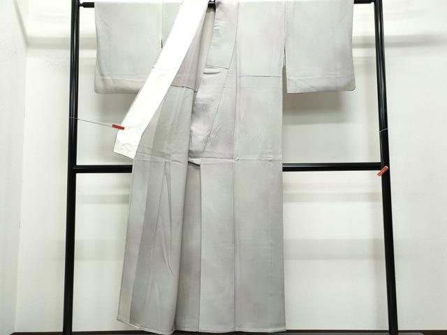 平和屋着物▽染色作家 斉藤三才 小紋 単衣 暈し染め 正絹 逸品 CAAQ0013vf