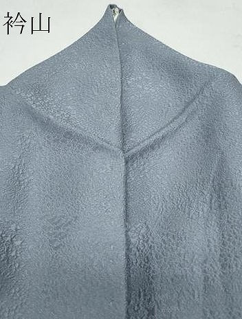 平和屋着物▽上質な色無地 単衣 草花地紋 藤煤竹色 正絹 逸品 CAAQ0024vf