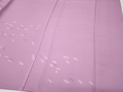 平和屋着物▽訪問着 単衣 刺繍 裏菊文 正絹 逸品 CAAQ0033vf