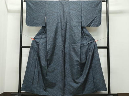 平和屋着物▽本場大島紬 単衣 吉祥文 正絹 逸品 未使用 CAAQ0040vf