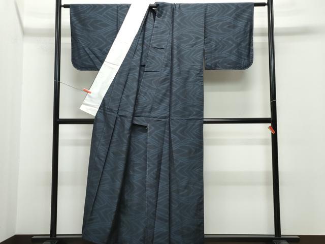 平和屋着物▽本場大島紬 単衣 吉祥文 正絹 逸品 未使用 CAAQ0040vf