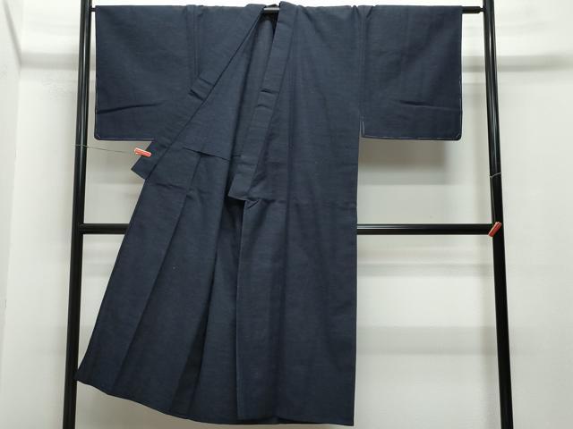 平和屋着物▽男性　小紋　単衣　アンサンブル　霞文　CAAQ0053vf