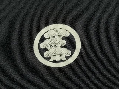 平和屋着物■豪華黒留袖 駒刺繍 風景文 金彩 正絹 逸品 CAAQ0713ng