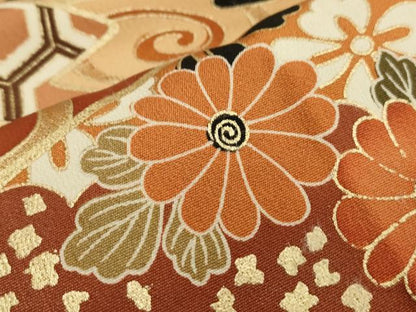 平和屋着物■豪華黒留袖 吉祥松文 金彩 正絹 逸品 CAAQ1708th