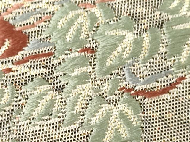 平和屋着物■六通柄袋帯　唐織　九百錦　松島の宴　金糸　正絹　逸品　CAAQ3343ak
