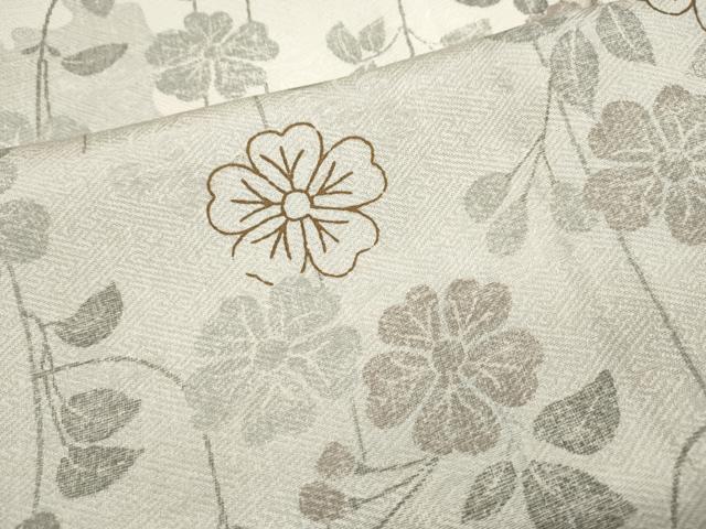 平和屋着物▽訪問着 単衣 作家物 霞枝垂れ花文 正絹 逸品 CAAQ3741ut