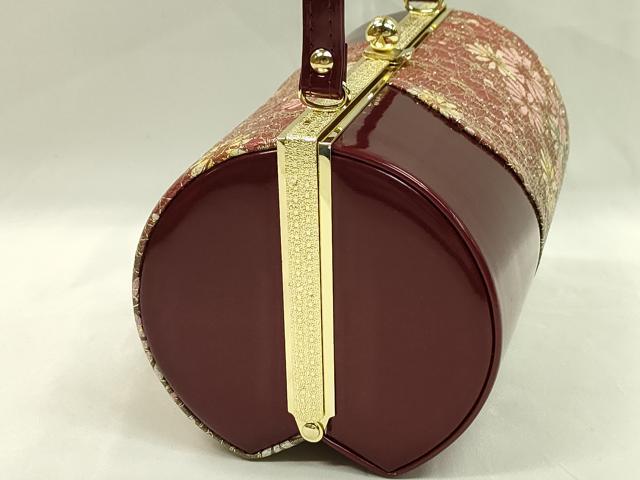 平和屋着物●和装小物 和装バッグ ハンドバッグ 花文 金糸 振袖 逸品 未使用 CAAQ8075ju
