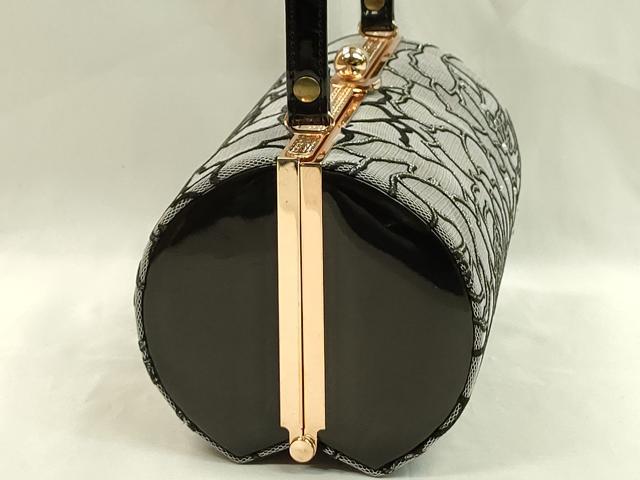 平和屋着物●和装小物 和装バッグ ハンドバッグ 花 ビジュー レース 逸品 CAAQ8095ju