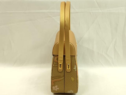 平和屋着物●和装小物 和装バッグ ハンドバッグ 唐織 流水花文 逸品 未使用 CAAQ8096ju