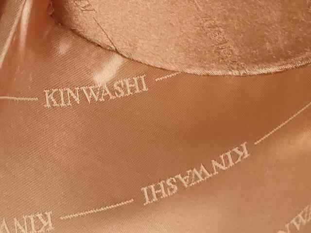 平和屋着物●和装小物 和装バッグ ハンドバッグ 花丸文 金彩 金鷲本舗謹製 KINWASHI 逸品 CAAQ8099ju