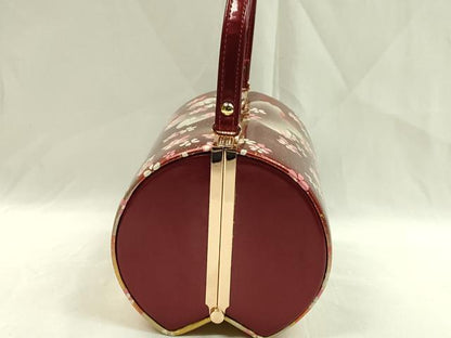 平和屋着物●和装小物　和装バッグ　ハンドバッグ　舞桜文　金彩　振袖　逸品　CAAQ8101ju