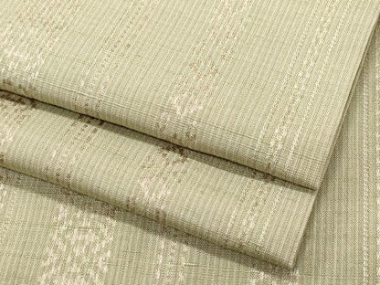 平和屋着物●極上　1897年創業　名門岡野　本場筑前博多織　千年工房　黒田紬　献上　正絹　逸品　CAAQ9070vf