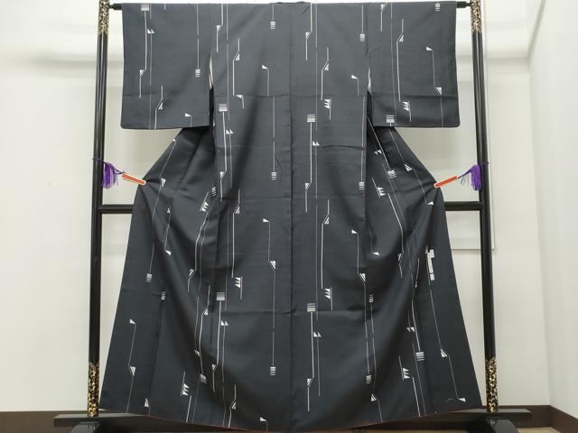 絹 袋帯☆【牛首紬】石川県指定無形文化財 白山工房 手織 玩具文 暈し染 全通柄 絹 袋帯☆【牛首紬】石川県指定無形文化財 白山工房 手織 玩具文