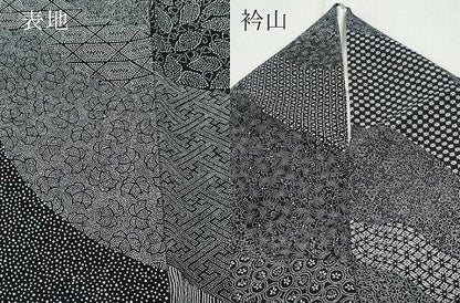 平和屋着物●江戸小紋 作家物 百柄 黒地 正絹 逸品 CAAQ9078vf