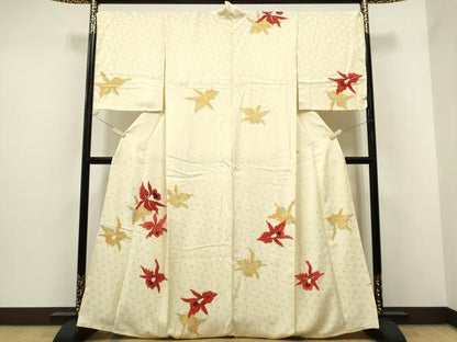平和屋着物●訪問着 舞花文 正絹 逸品 CAAQ9470th