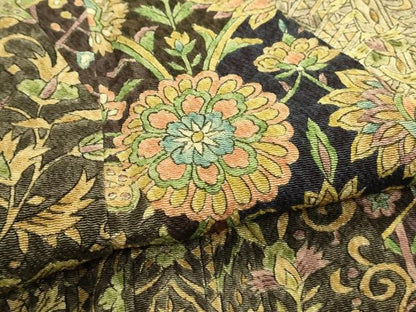 平和屋着物●訪問着　作家物　更紗花文　正絹　逸品　CAAQ9536th