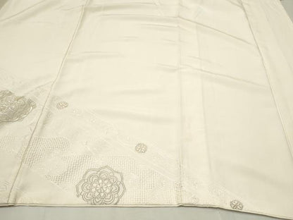 平和屋着物●中国三大刺繍 スワトウ刺繍 総刺繍 訪問着 正倉院花文 金糸 正絹 逸品 CAAQ9568th