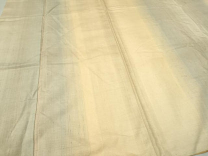 平和屋着物●紅花紬　米沢　間道　正絹　逸品　CAAQ9592th