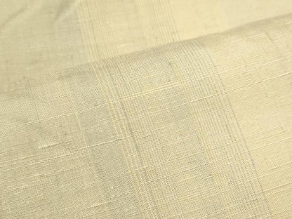 平和屋着物●紅花紬　米沢　間道　正絹　逸品　CAAQ9592th