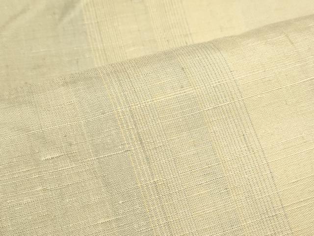平和屋着物●紅花紬　米沢　間道　正絹　逸品　CAAQ9592th