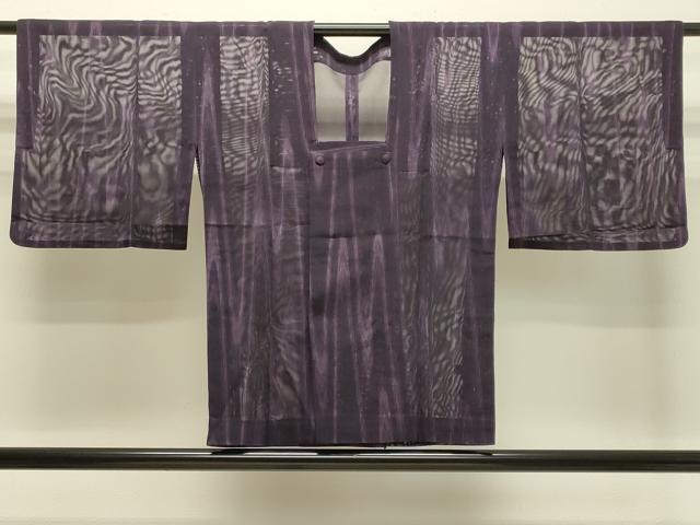 平和屋着物▽道行コート スリーシーズン 春夏秋 塵除け 紗 縞 正絹 逸品 CAAR1009gh