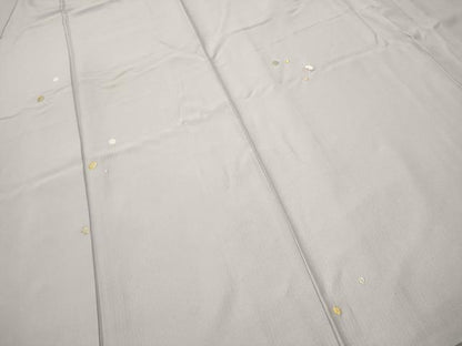 平和屋着物●上質な小紋　総刺繍　吉祥文　金銀糸　正絹　逸品　CAAR1240hy